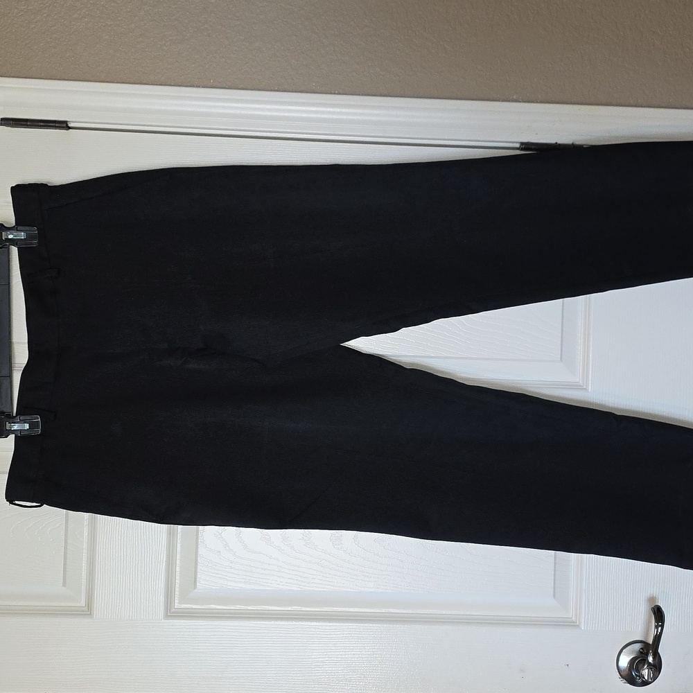 Kenneth Cole Black/Gray Dress Pants Elegant Style